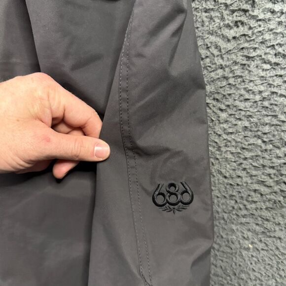 686 Snowboard Pants Mens Large Gray Standard Shell 5K Infidry Waterproof - Picture 7 of 16